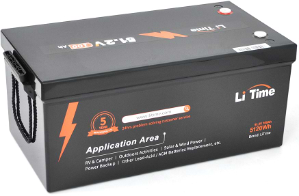 Аккумулятор для ИБП Li-TIME 51.2V 100Ah (L51.2V100-BASIC-16-A250)